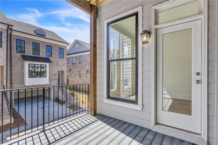 New construction Townhouse house 180 Briscoe Way, Alpharetta, GA 30009 The Chamberlain- photo 36 36