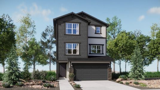 New construction Single-Family house 2664 Lower Crags Pt, Colorado Springs, CO 80904 plan Maple - image