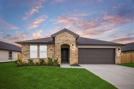 New construction Single-Family house 1518 Splashing Wave Dr, Iowa Colony, TX 77583 - image