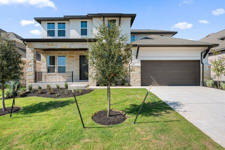 New construction Single-Family house 205 Smoke Signal Ct, Liberty Hill, TX 78642 plan Davenport - image