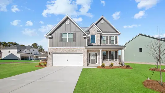 New construction Single-Family house 401 Hazel Dr, Locust Grove, GA 30248 plan Fleetwood - image