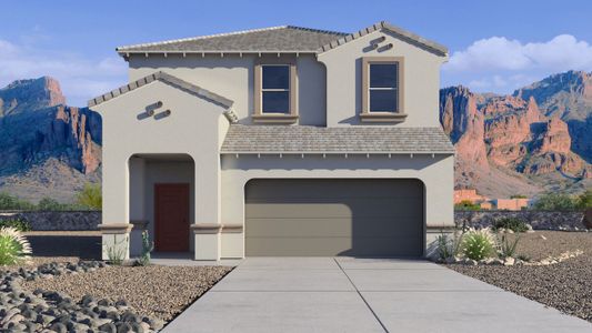New construction Single-Family house 1772 W Sentiero Ave, Apache Junction, AZ 85120 plan Grace - image