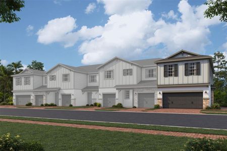 New construction Townhouse house 4627 Campsite Loop, Orlando, FL 32824 San Mateo- photo 0