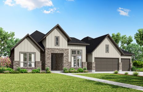 New construction Single-Family house 1938 Barrow Wy, Montgomery, TX 77316 plan Colton: Tivoli - image