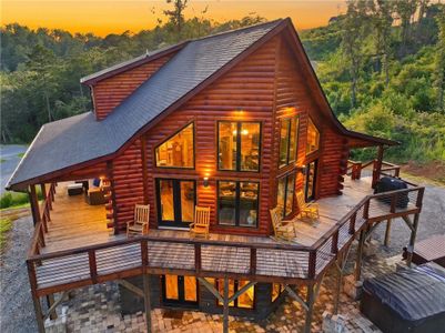 New construction Single-Family house 643 Woodstone Trl, Ellijay, GA 30540 - image