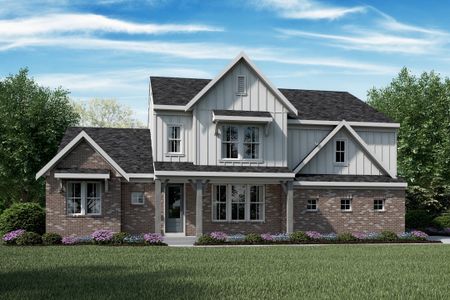 New construction Single-Family house 111 Wood Grove Ln, Canton, GA 30115 plan Leland - image