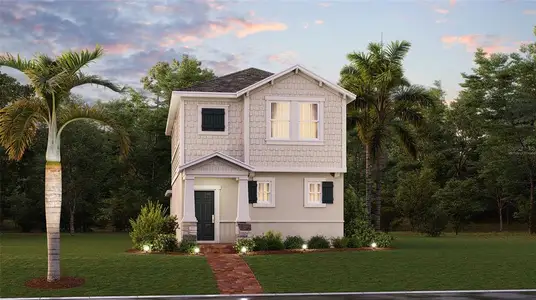 New construction Single-Family house 1955 Flourish Avenue, Kissimmee, FL 34744 Autumn- photo 0