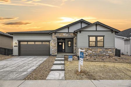 New construction Single-Family house 9391 Lake Breeze Drive, Littleton, CO 80125 5081 Morning Mist Exterior C - Highline Ranch- photo 0