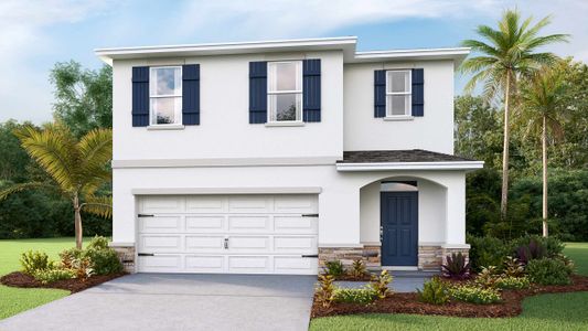 New construction Single-Family house 3537 Golden Wheat Ln, Plant City, FL 33565 plan Robie II - image