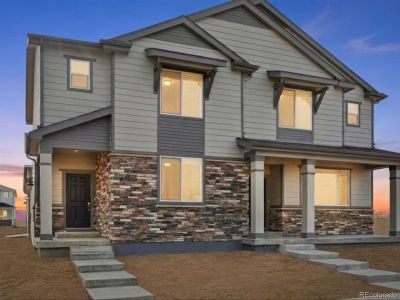 New construction Duplex house 2222 E 164th Ave, Brighton, CO 80602 plan The Purgatory - image