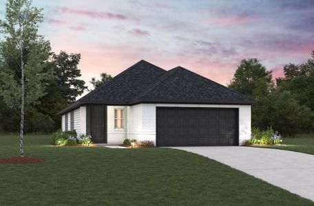 New construction Single-Family house 21715 Carballo Oak Trl, Tomball, TX 77377 plan Austin - image