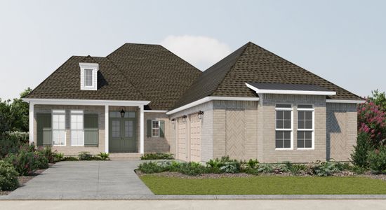 New construction Single-Family house 28 N Saint Claire Ln, Freeport, FL 32439 plan Marley II A - image