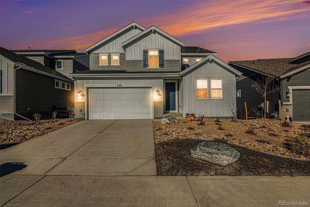 New construction Single-Family house 3589 Rucksack Court, Castle Rock, CO 80108 - photo 0