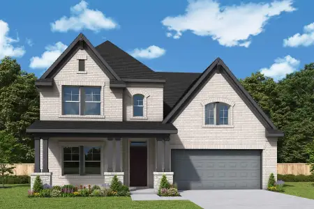 New construction Single-Family house 42723 Mystery Ln, Magnolia, TX 77354 plan The Borden - image