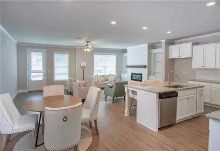 New construction Townhouse house 5377 Gray Birch Bnd, Flowery Branch, GA 30542 - image 2