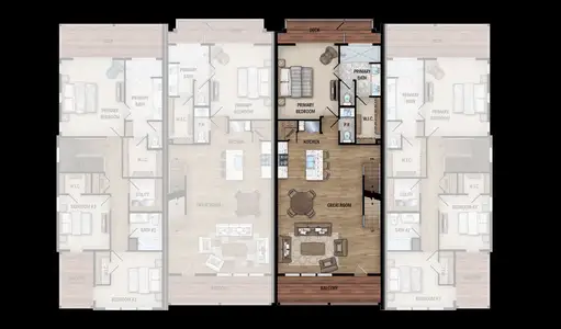 New construction Townhouse house 506 Santa Clara Pl, San Antonio, TX 78210 plan San Jose B - image 2