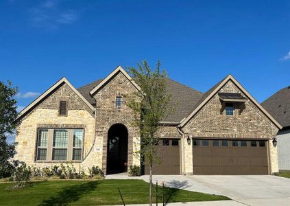 New construction Single-Family house 7720 Pondview Lane, Fort Worth, TX 76123 The Amherst- photo 0