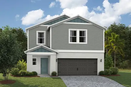 New construction Single-Family house 36594 Sagemoor Dr, Zephyrhills, FL 33541 plan Turquesa - image