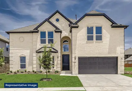New construction Single-Family house 7108 River Bluff Ct, Grand Prairie, TX 75054 plan Regency 2F (w/Game) - image