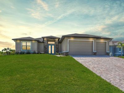 New construction Single-Family house 9573 Migue Cir, Port Charlotte, FL 33981 - image