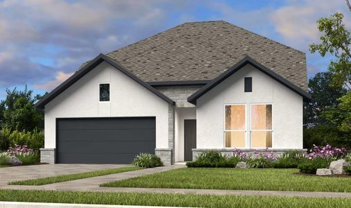 New construction Single-Family house 1509 Plum Tree Wy, Georgetown, TX 78628 plan Sienna - image