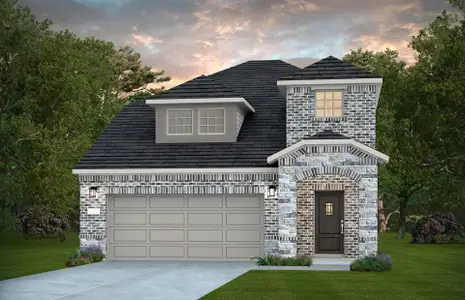 New construction Single-Family house 18238 Calabria Harbor Trl, Tomball, TX 77377 plan Nordheim - image