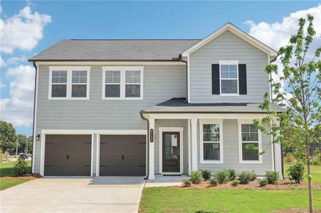 New construction Single-Family house 2152 Boxwood Circle Se, Conyers, GA 30094 Astrid Homeplan- photo 0