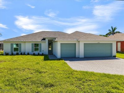 New construction Single-Family house 2323 Sw 5Th Pl, Cape Coral, FL 33991 plan The Paradise Cove - image