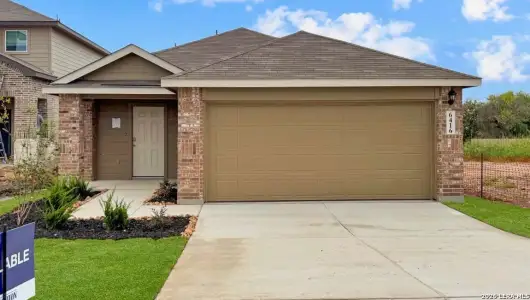 New construction Single-Family house 6416 Huesta Ky, San Antonio, TX 78238 plan The Uma - image