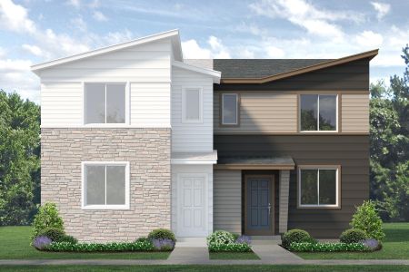New construction Duplex house 2373 Harlequin Pl, Johnstown, CO 80534 plan Congaree - image