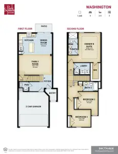 New construction Single-Family house 120 Antietam Ave, Orange City, FL 32763 plan Washington - image