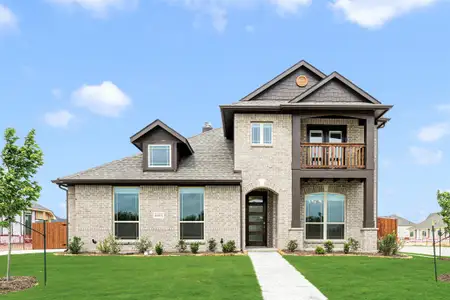 New construction Single-Family house 4601 Nomad Dr, Midlothian, TX 76065 plan Dewberry II Side Entry - image