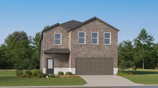 New construction Single-Family house Hutto, TX 78634 plan Santo - image