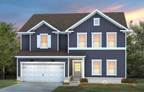 New construction Single-Family house 2116 Cedar Bird Ln, Fuquay Varina, NC 27526 plan Mitchell - image