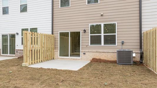 New construction Townhouse house 152 Hazel Dr, Mcdonough, GA 30253 Wilson- photo 32 32