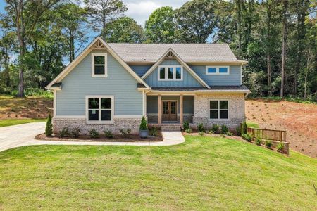 New construction Single-Family house 158 Races Rd, Hoschton, GA 30548 plan Cedar Ridge - image