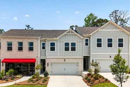 New construction Townhouse house 3683 Sagecrest Dr, Buford, GA 30519 plan Kenna - image