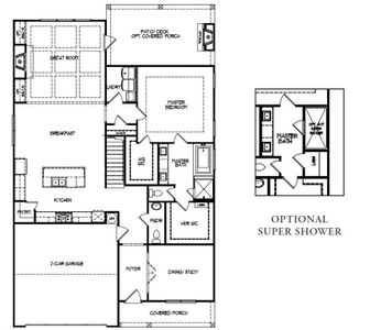 New construction Single-Family house 5649 Ernest Wy, Flowery Branch, GA 30542 plan The Everglade - image 5