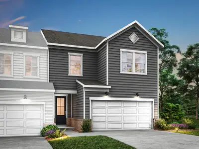 New construction Townhouse house 516 Webster Ln, Cramerton, NC 28032 plan Stuart - image