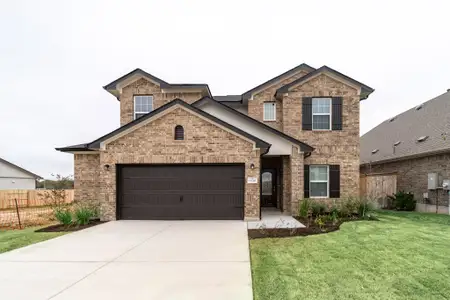 New construction Single-Family house 13520 Wandering Rhett Dr, Elgin, TX 78621 plan Blanco - image