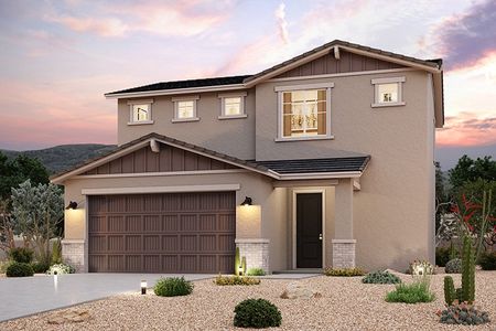 New construction Single-Family house 2701 E Music Mountain Ave, Apache Junction, AZ 85119 plan 22A - image