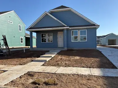 New construction Single-Family house 114 Cherry Blossom Ln, Taylor, TX 76574 plan Hampton - image