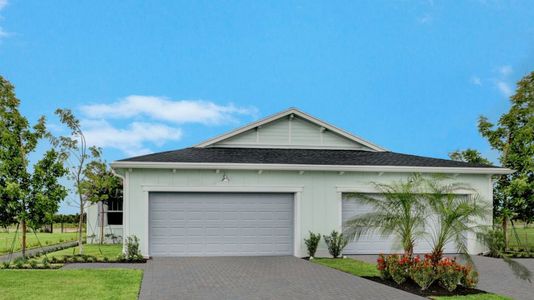 New construction Duplex house 18973 Wood Stork Way, Loxahatchee, FL 33470 Azalea- photo 0 0