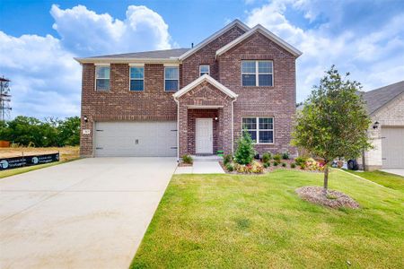 New construction Single-Family house 3613 Whisperwood Road, Denton, TX 76210 Columbus - 40' Smart Series- photo 0