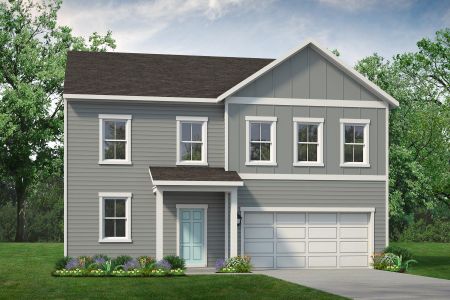 New construction Single-Family house 48 Hickory Grove Ln, Hoschton, GA 30548 plan Canton - image