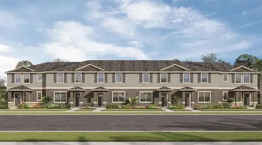 New construction Townhouse house 17081 Water Spring Blvd, Winter Garden, FL 34787 null- photo 0