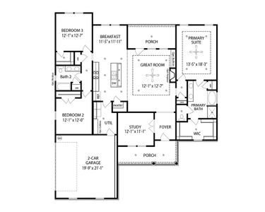 New construction Single-Family house 622 Brookside Dr, Unit 84, Mount Pleasant, TN 38474 plan GX Creekwood II - image 3