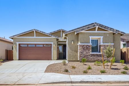 New construction Single-Family house 3352 E Aglio Ave, San Tan Valley, AZ 85143 plan Trillium Plan 4585 - image