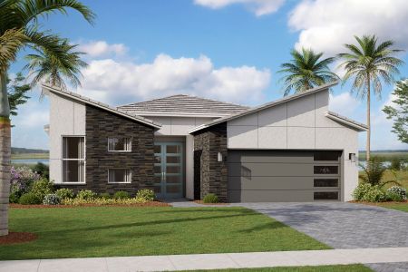 New construction Single-Family house 10065 SW Carnelian St, Port Saint Lucie, FL 34987 Clarion- photo 0