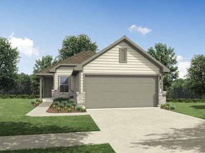 New construction Single-Family house 281 Bendecido Lp, Elgin, TX 78621 Pine | Trinity Ranch- photo 0